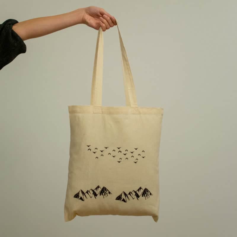 pamučna torba planine