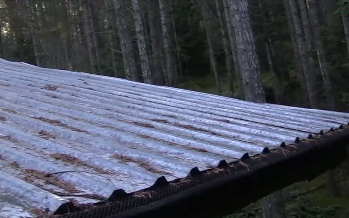 Detalj filtera za prečišćavanje kišnice u sistemu za prikupljanje