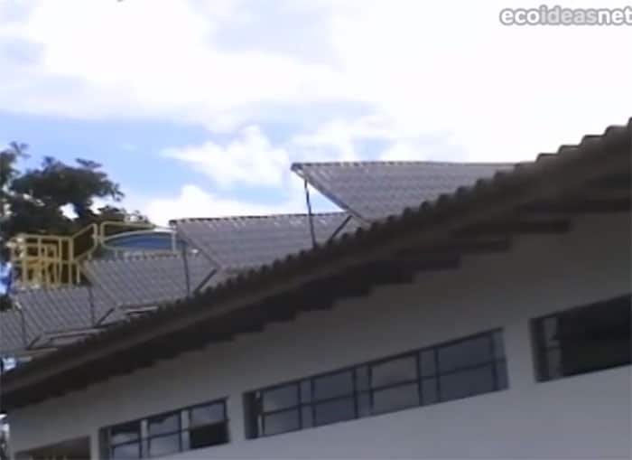 Solarni bojler napravljen od recikliranih plastičnih flaša i tetrapaka