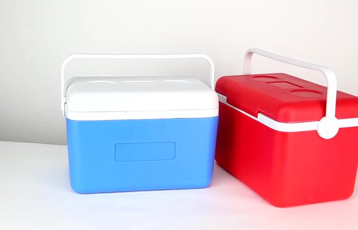 Prenosivi frižider za plažu sa ledom