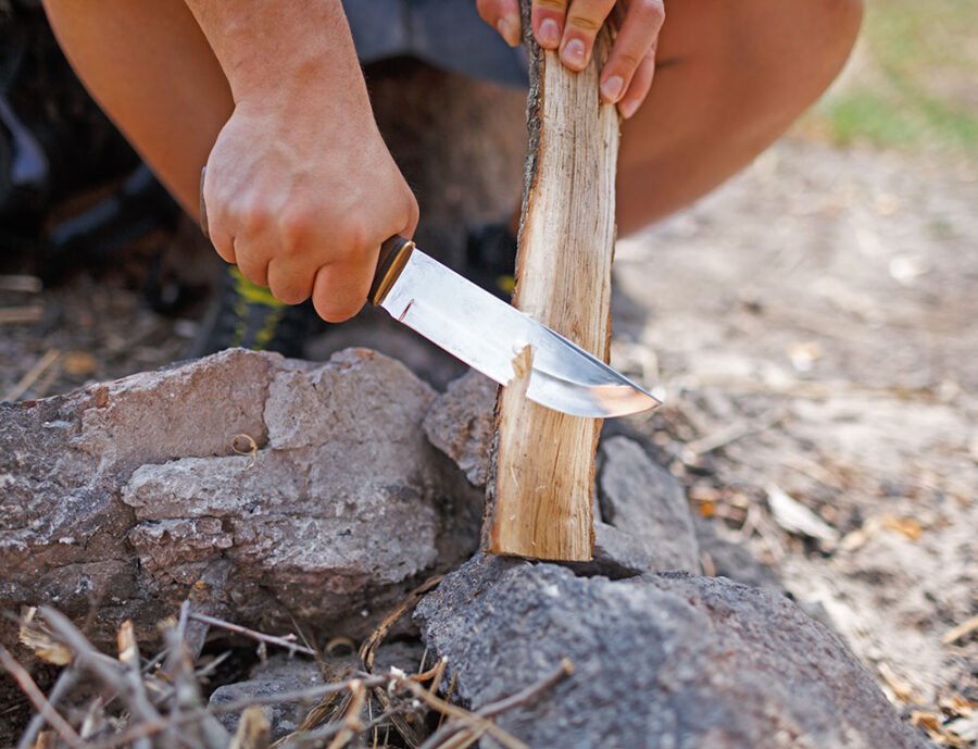 Sečenje i rendanje nožem za preživljavanje
