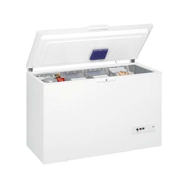 Beli zamrzivač sandučar sa gornjim otvaranjem